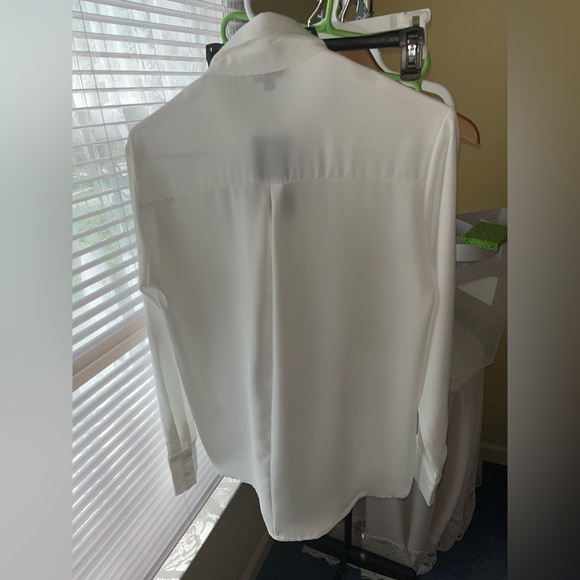 Fashion Nova CEO of Slaying Button Down Top- white - size Small- *NEVER WORN* - Picture 13 of 16